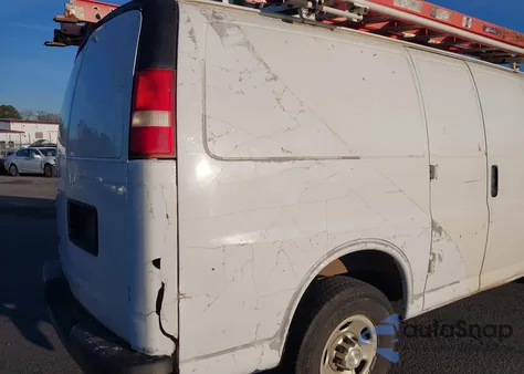 2014 Chevrolet Express 2500 Work Van from USA, damaged, VIN 1GCWGFBA4E1209841